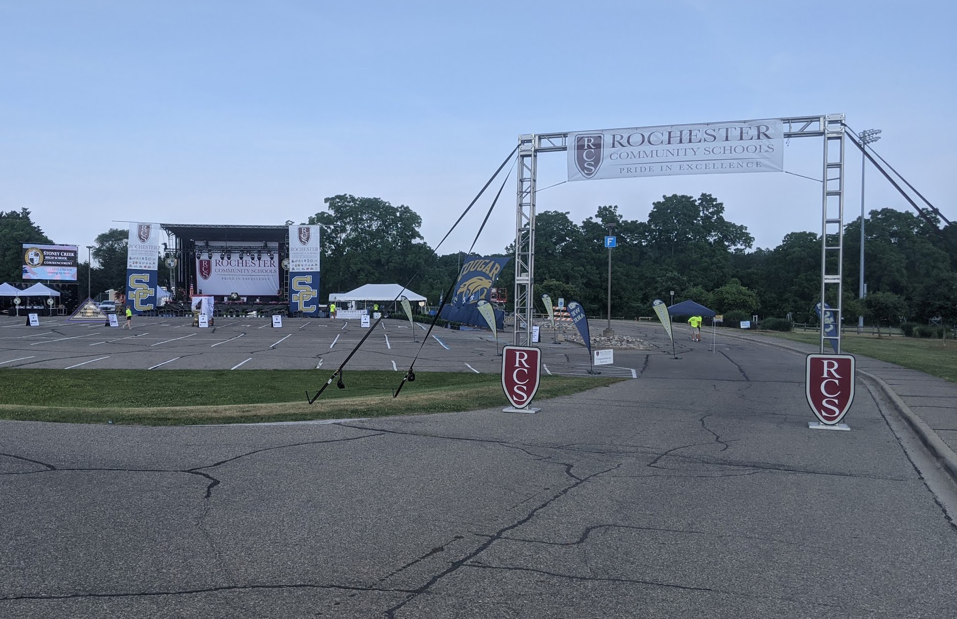 Drive-In Graduation Jumbotron